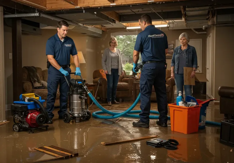 Basement Water Extraction and Removal Techniques process in Pownal, VT